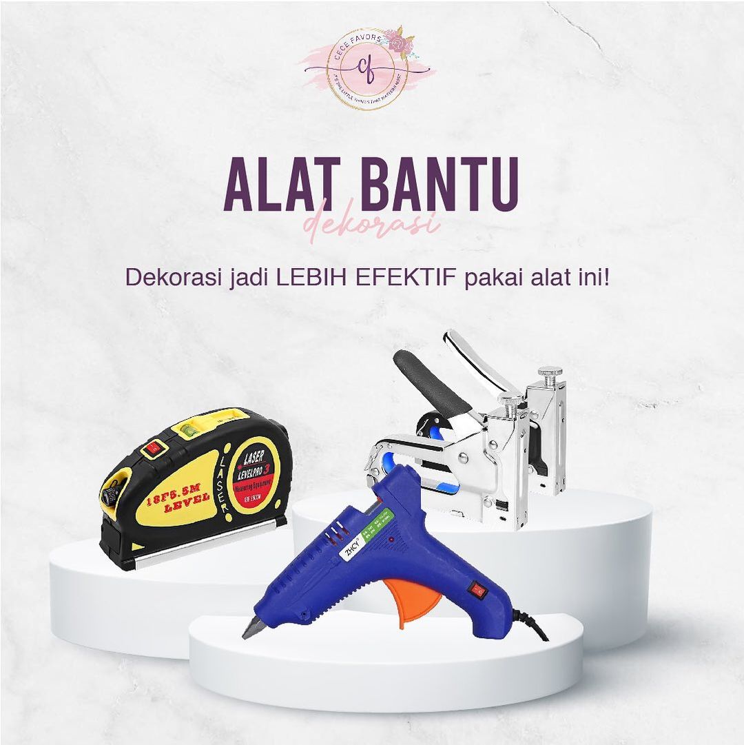 Alat Bantu Dekorasi Alat Bantu Dekorasi