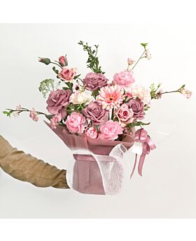 Sweet Pea Bouquet Flower Karangan Bunga