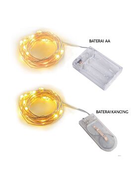 Lampu Tumblr Led 2M Copper Wire String Lights Lld