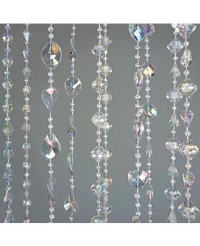 Rainbow Crystal Bead Curtain Cnf