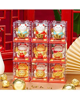 Kucing Tangan Goyang Maneki Neko Cat CNY