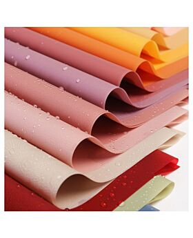 Grosir 1Pak  Cellophane Full Colour Polos / Waterproof Flower Wrapping Paper / Kertas Buket Bunga 58x58cm Fst 