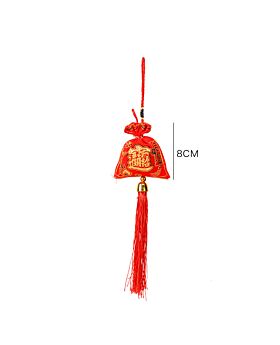 Gantungan Tassel Red Money Pouch CNY