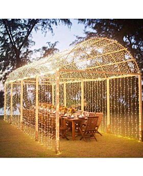 Lampu Tirai Fairy String Light Curtain Led Lld
