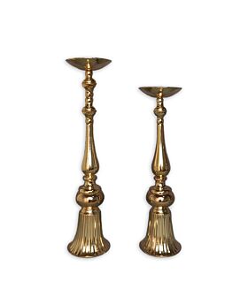 Metal Upside Down Centerpiece Set Vsc (2 Pcs/Set)