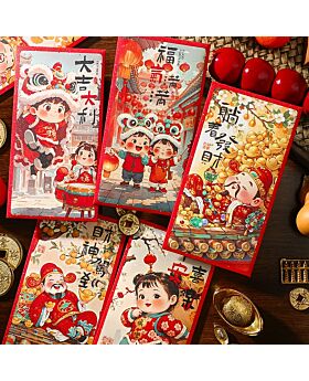 6pcs Angpao Imlek CNY