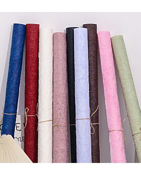 1 PAK Cellophane Creased Stone Paper 60x60cm Fst