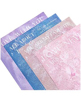 Grosir 1Pak Cellophane Motif Fst - Coloured Concrete