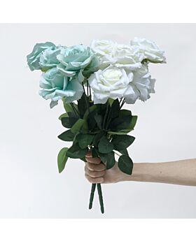 7 Head Curling Rose Fwr