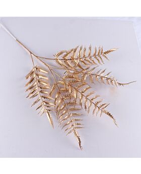 Silk Plant Leaf Gold Glf