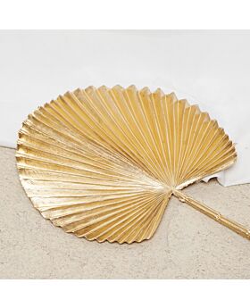 Gold Palm Leaf Glf Large