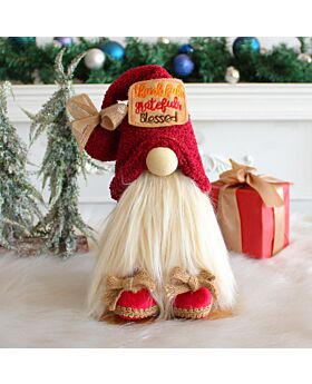 Boneka Natal Gnome Xmas Blessed