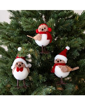 Cozy Bird Doll Xmas