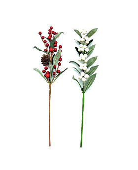Christmas Ornament Daun Tusuk Xmas