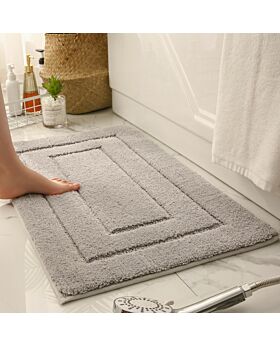 Keset Bulu Luxury Antislip Emboss Kotak