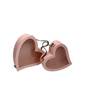 Gift Box Jinjing Bentuk Hati Mika Fst-Pink-Small