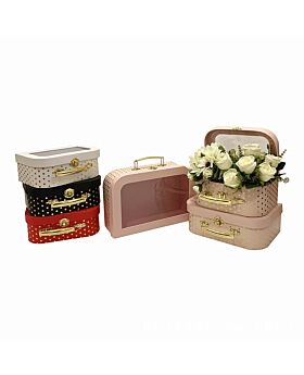 Gift Box Koper Kertas Polkadot Fst