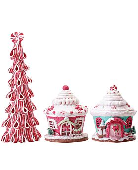 Gingerbread LED Candy House Xmas