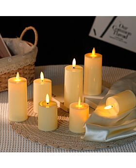 1 set Pointy LED Candle Lln