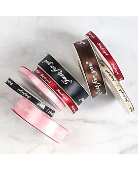 1 roll Pita Satin Just for You 1cm 2.5cm x 31 yard Fst