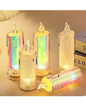 Crystal Candle Lld Xmas