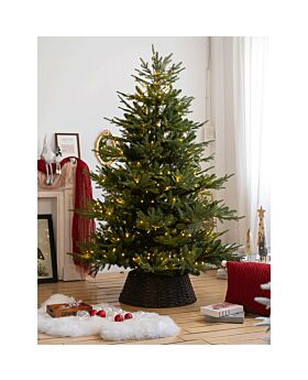 Alas Pohon Natal Rotan Sintetis Xmas