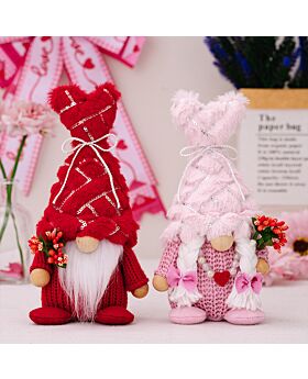 Boneka Natal Gnome Xmas - Sequin Love Couple