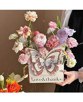 Box Bunga Love Thanks Butterfly Fst
