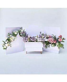 Rangkaian Bunga Box Standing Flower Board