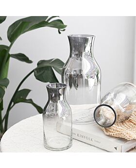 Gradient Jordan Silver Vase Jkc