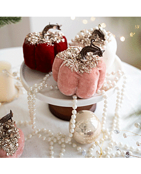 Hiasan Pumpkin Sequin Xmas