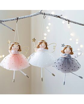 Fairy Angel Metal Wings Ornament Natal Xmas