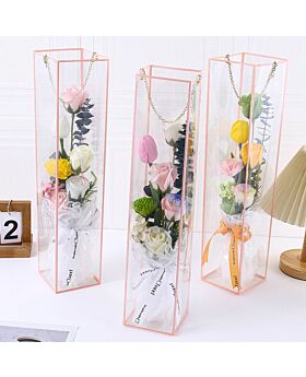 5pcs Kotak Mika Tinggi Bunga Fst