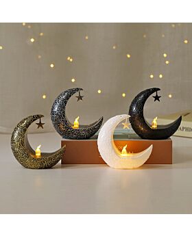 Lentera Lampu Lilin Muslim Bulan Sabit Msm