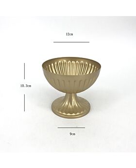 Lita Metal Vase Vsc - Gold