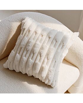 Sarung Bantal Sofa 45x45cm Seri Off White Sbs