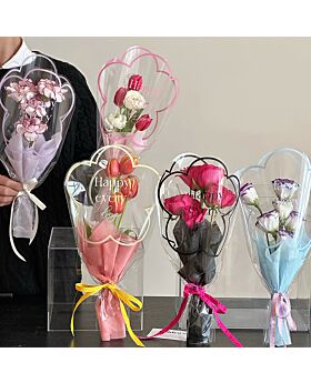 50lbr Plastic Cellophane Instan Flower Happy Everyday Fst