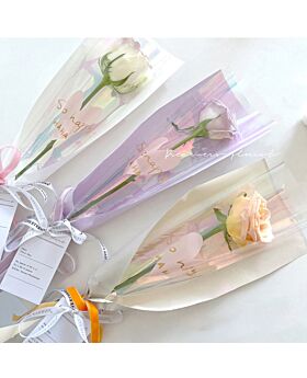 10lbr Plastic Cellophane Instan Hologram Happy Fst