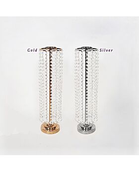 Dangling Crystal Table Top Centerpiece Vsc - Height 59Cm