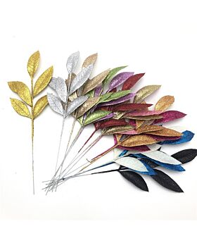 Tangkai Bunga Glitter Xmas