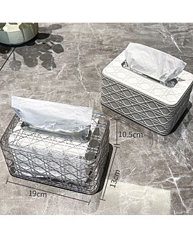 Tissue Box Garis Prism Tbb