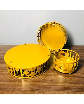 Tray Makanan Bulat 3 in 1 Ramadan Tbb