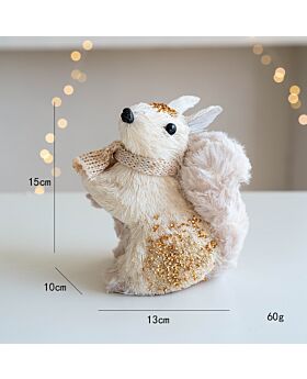 Forest Woodland Boneka Binatang Xmas - Squirrel