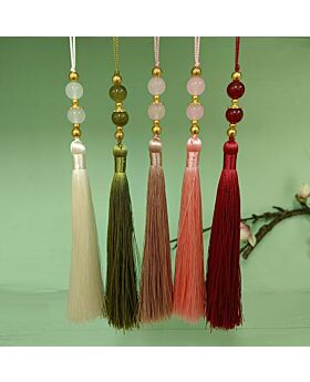 Tassel Imlek Round Beads CNY